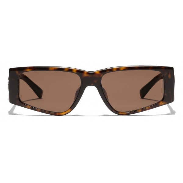 Dolce & Gabbana - DG Logo Sunglasses - Havana Dark Brown - Dolce & Gabbana Eyewear