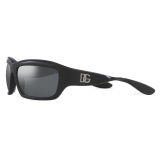 Dolce & Gabbana - DG Toy Sunglasses - Matte Black Light Grey - Dolce & Gabbana Eyewear