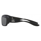 Dolce & Gabbana - DG Toy Sunglasses - Matte Black Light Grey - Dolce & Gabbana Eyewear