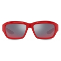 Dolce & Gabbana - Occhiale da Sole DG Toy - Rosso Grigio Scuro - Dolce & Gabbana Eyewear