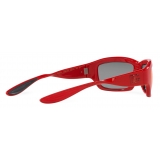 Dolce & Gabbana - Occhiale da Sole DG Toy - Rosso Grigio Scuro - Dolce & Gabbana Eyewear