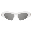 Dolce & Gabbana - Occhiale da Sole DG Toy - Bianco Grigio Chiaro - Dolce & Gabbana Eyewear