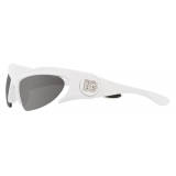 Dolce & Gabbana - Occhiale da Sole DG Toy - Bianco Grigio Chiaro - Dolce & Gabbana Eyewear