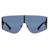 Dolce & Gabbana - DNA Sunglasses - Silver Dark Blue - Dolce & Gabbana Eyewear