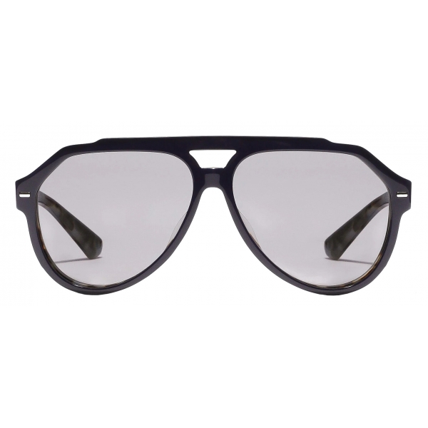 Dolce & Gabbana - Occhiale da Sole Lusso Sartoriale - Blu Grigio - Dolce & Gabbana Eyewear