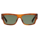 Dolce & Gabbana - Occhiale da Sole Lusso Sartoriale - Miele Verde Scuro - Dolce & Gabbana Eyewear