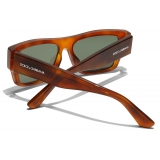 Dolce & Gabbana - Lusso Sartoriale Sunglasses - Honey Dark Green - Dolce & Gabbana Eyewear