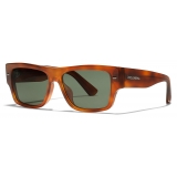 Dolce & Gabbana - Occhiale da Sole Lusso Sartoriale - Miele Verde Scuro - Dolce & Gabbana Eyewear