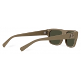 Dolce & Gabbana - Re-Edition Sunglasses - Khaki - Dolce & Gabbana Eyewear