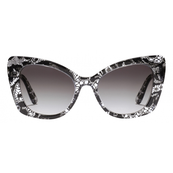 Dolce & Gabbana - Occhiale da Sole DG Crossed - Nero Grigio Sfumato - Dolce & Gabbana Eyewear