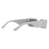 Dolce & Gabbana - Occhiale da Sole DG Crystal - Grigio Chiaro - Dolce & Gabbana Eyewear