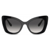 Dolce & Gabbana - DG Devotion Sunglasses - Black Gradient Grey - Dolce & Gabbana Eyewear