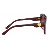 Dolce & Gabbana - Occhiale da Sole DG Devotion - Bordeaux - Dolce & Gabbana Eyewear