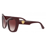 Dolce & Gabbana - Occhiale da Sole DG Devotion - Bordeaux - Dolce & Gabbana Eyewear