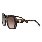 Dolce & Gabbana - Occhiale da Sole DG Devotion - Havana - Dolce & Gabbana Eyewear