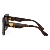 Dolce & Gabbana - DG Devotion Sunglasses - Havana Brown - Dolce & Gabbana Eyewear