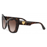 Dolce & Gabbana - Occhiale da Sole DG Devotion - Havana Marrone - Dolce & Gabbana Eyewear