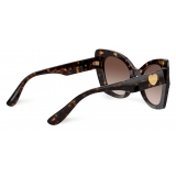 Dolce & Gabbana - Occhiale da Sole DG Devotion - Havana Marrone - Dolce & Gabbana Eyewear