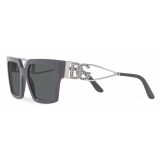 Dolce & Gabbana - Occhiale da Sole DG Diva - Grigio Argento - Dolce & Gabbana Eyewear