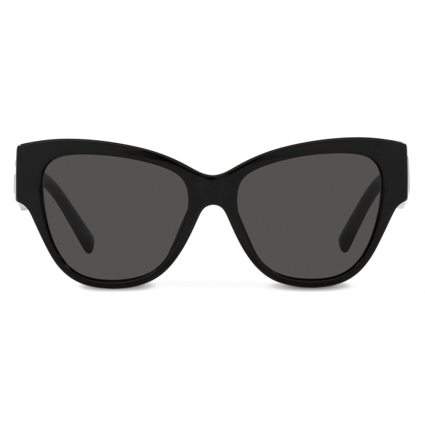 Dolce & Gabbana - DG Logo Sunglasses - Black Dark Grey - Dolce & Gabbana Eyewear