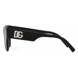 Dolce & Gabbana - DG Logo Sunglasses - Black Dark Grey - Dolce & Gabbana Eyewear