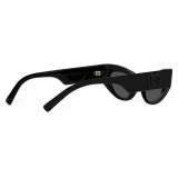 Dolce & Gabbana - Occhiale da Sole DG Logo - Nero - Dolce & Gabbana Eyewear