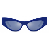 Dolce & Gabbana - Occhiale da Sole DG Logo - Blu - Dolce & Gabbana Eyewear