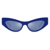 Dolce & Gabbana - DG Logo Sunglasses - Blue - Dolce & Gabbana Eyewear