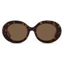 Dolce & Gabbana - Occhiale da Sole DG Logo - Havana Marrone - Dolce & Gabbana Eyewear