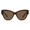 Dolce & Gabbana - DG Logo Sunglasses - Havana - Dolce & Gabbana Eyewear
