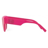 Dolce & Gabbana - Occhiale da Sole DG Logo - Fucsia - Dolce & Gabbana Eyewear