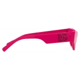 Dolce & Gabbana - Occhiale da Sole DG Logo - Fucsia - Dolce & Gabbana Eyewear