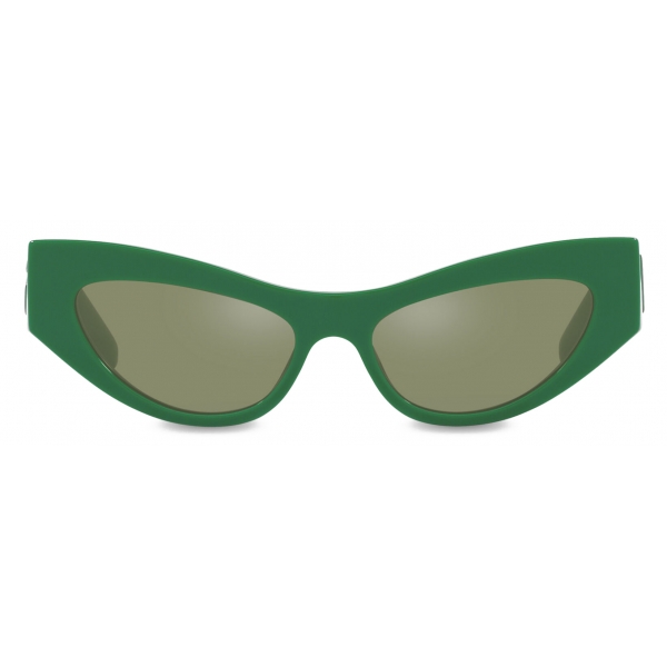 Dolce & Gabbana - Occhiale da Sole DG Logo - Verde - Dolce & Gabbana Eyewear