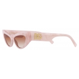 Dolce & Gabbana - DG Logo Sunglasses - Pink Pearl - Dolce & Gabbana Eyewear