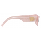 Dolce & Gabbana - Occhiale da Sole DG Logo - Rosa Perla - Dolce & Gabbana Eyewear