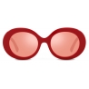 Dolce & Gabbana - DG Logo Sunglasses - Red - Dolce & Gabbana Eyewear