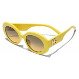 Dolce & Gabbana - Occhiale da Sole DNA - Giallo - Dolce & Gabbana Eyewear