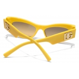 Dolce & Gabbana - Occhiale da Sole DNA - Giallo - Dolce & Gabbana Eyewear