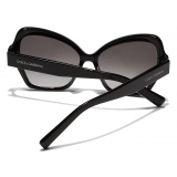 Dolce & Gabbana - Flower Power Sunglasses - Black - Dolce & Gabbana Eyewear
