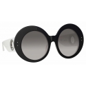 Linda Farrow - Occhiali da Sole Paco Rabanne Donyale Oversized in Nero Bianco - LFL1120C5SUN - Linda Farrow Eyewear