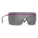 Chanel - Occhiali da Sole a Maschera - Rosa Grigio Scuro - Chanel Eyewear