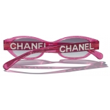 Chanel - Rectangular Sunglasses - Pink Gray Gradient - Chanel Eyewear