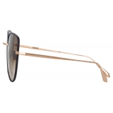 Linda Farrow - Eloise Cat Eye Sunglasses in Rose Gold - LFL1336C4SUN - Linda Farrow Eyewear