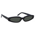 Linda Farrow - Jardine Angular Sunglasses in Black - LFL960C1SUN - Linda Farrow Eyewear