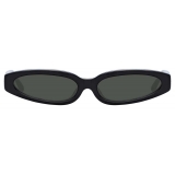 Linda Farrow - Jardine Angular Sunglasses in Black - LFL960C1SUN - Linda Farrow Eyewear