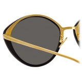 Linda Farrow - Occhiali da Sole Lucy Cat Eye in Nero - LFL1086C1SUN - Linda Farrow Eyewear