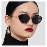 Linda Farrow - Occhiali da Sole Lucy Cat Eye in Nero - LFL1086C1SUN - Linda Farrow Eyewear