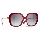 Chanel - Square Sunglasses - Red - Chanel Eyewear