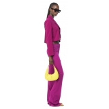 Pinko - Cigarette Trousers - Fuchsia - Trousers - Made in Italy - Luxury Exclusive Collection