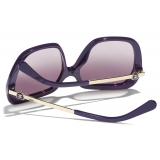 Chanel - Occhiali da Sole Quadrati - Viola - Chanel Eyewear